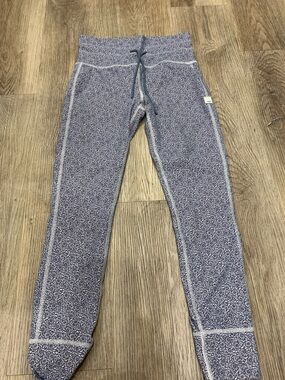 Vuori Purple Floral-Print Leggings